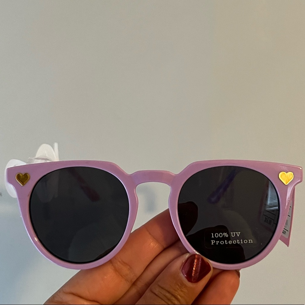 Stoney Clover Lane x Target purple sunglasses BNWT